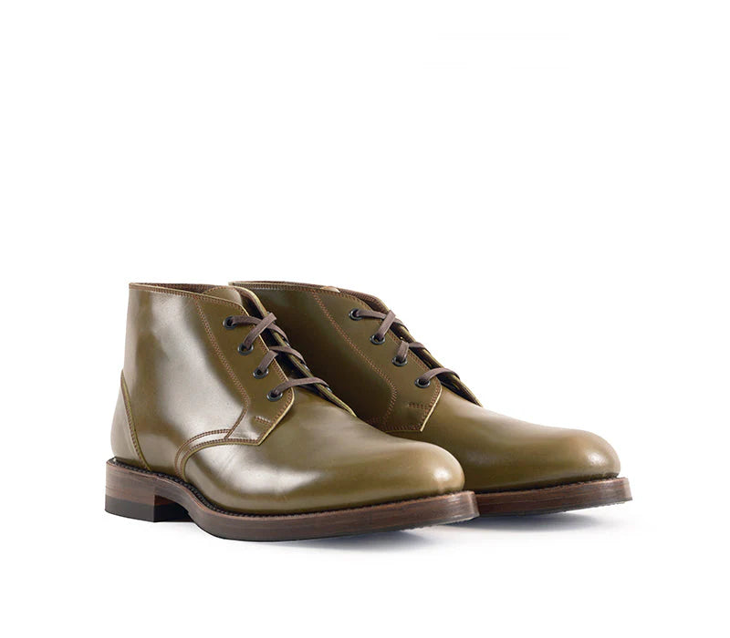 LK-022 Steadfast Chukka Shinki Hikaku Shell Cordovan Olive
