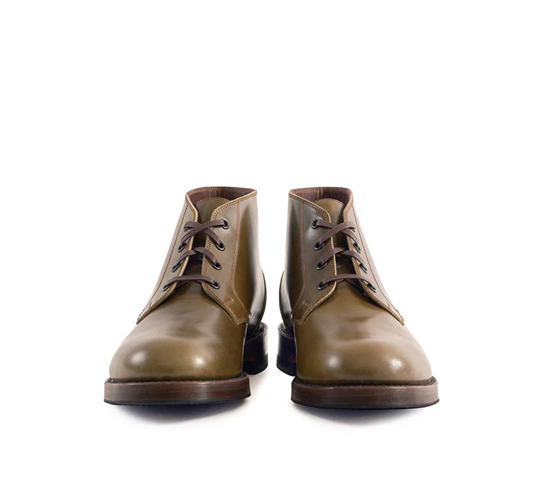 LK-022 Steadfast Chukka Shinki Hikaku Shell Cordovan Olive