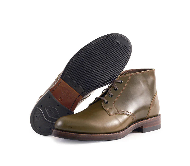 LK-022 Steadfast Chukka Shinki Hikaku Shell Cordovan Olive