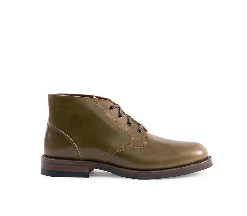LK-022 Steadfast Chukka Shinki Hikaku Shell Cordovan Olive