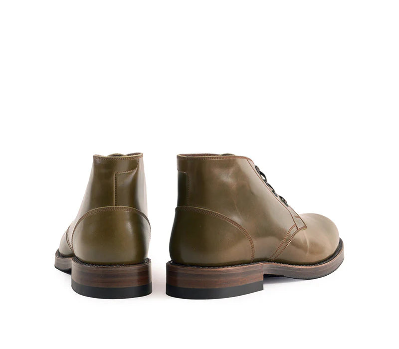 LK-022 Steadfast Chukka Shinki Hikaku Shell Cordovan Olive