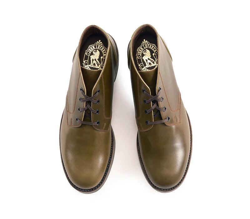 LK-022 Steadfast Chukka Shinki Hikaku Shell Cordovan Olive