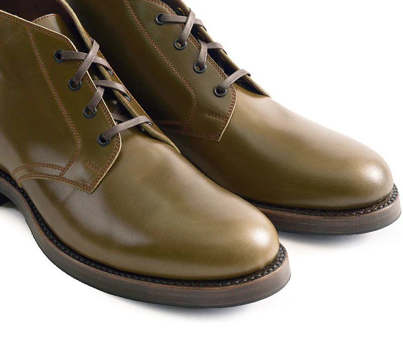 LK-022 Steadfast Chukka Shinki Hikaku Shell Cordovan Olive