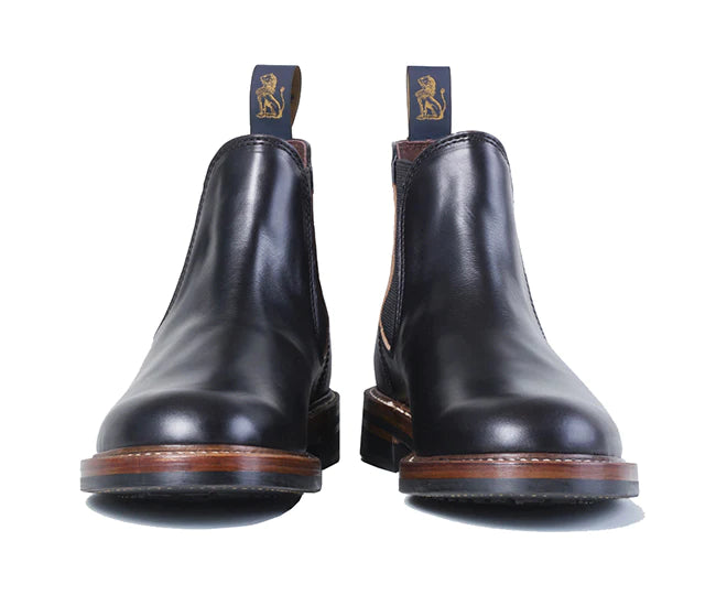 LK-027 Chelsea Boot Horween CXL Black