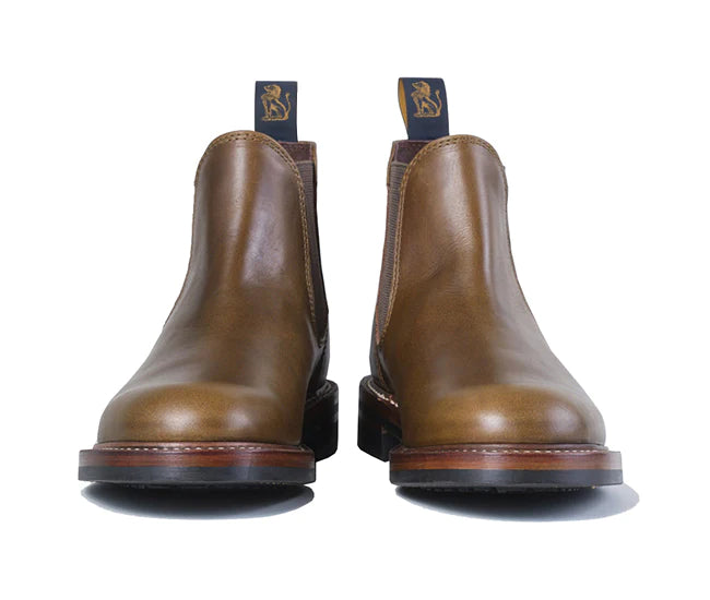 LK-027 Chelsea Boot Horween CXL Dark Olive