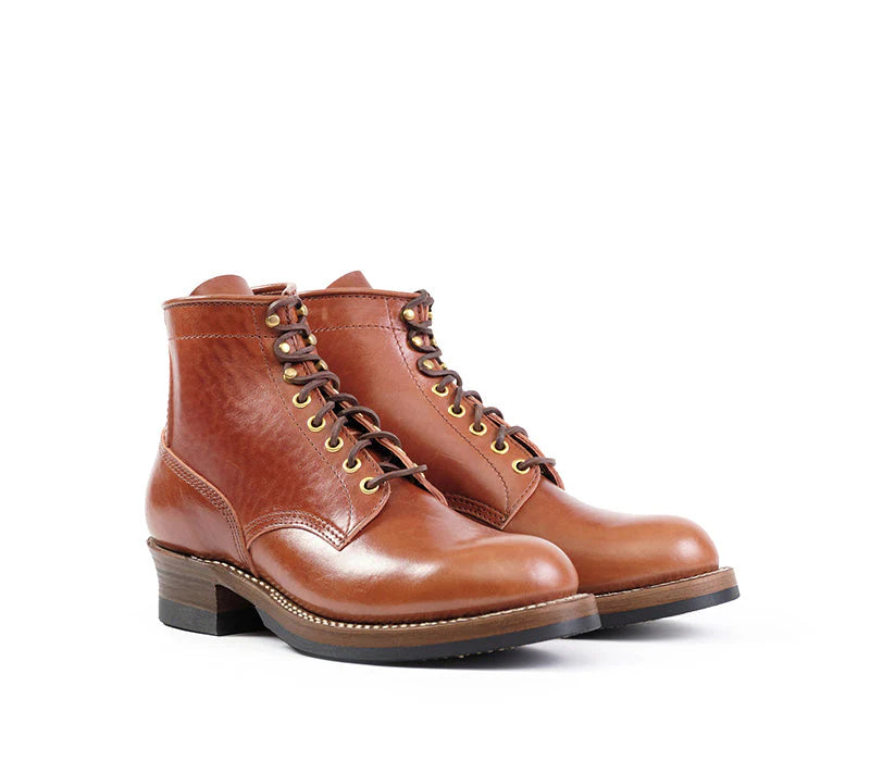 LK-032 Steel Gang Boot Shinki Hikaku Horsebutt Camel