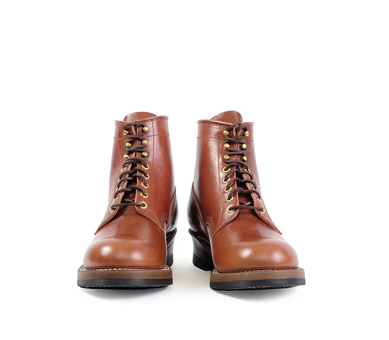 LK-032 Steel Gang Boot Shinki Hikaku Horsebutt Camel