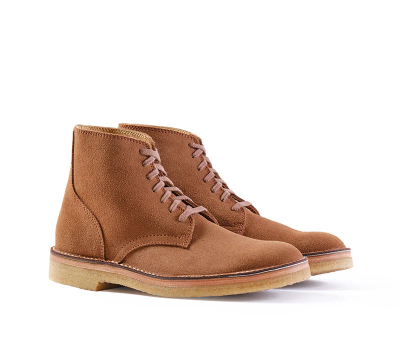 LK-044 Sahara Japanese Suede Boots Mustard