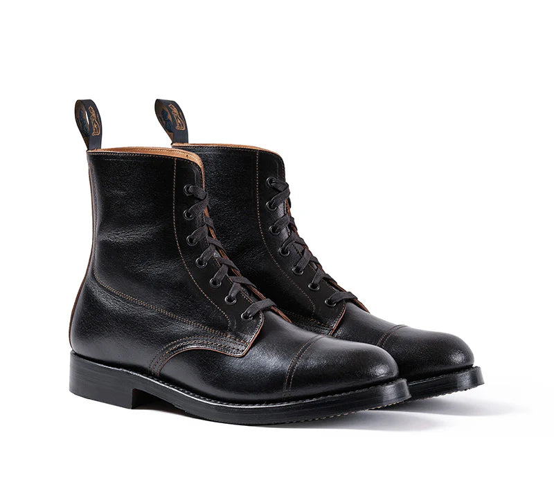PRE-SALE LK-048 Montgomery Boots Horween SHF Horsehide Black