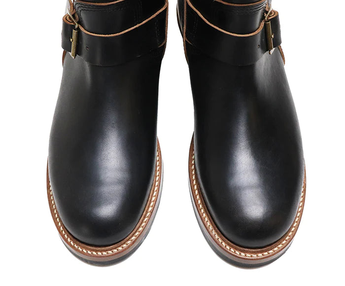 LK-003 Wabash Engineer Boots Horween CXL Black