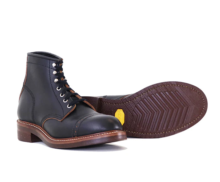 LK-014 Combat Boot Horween CXL Black