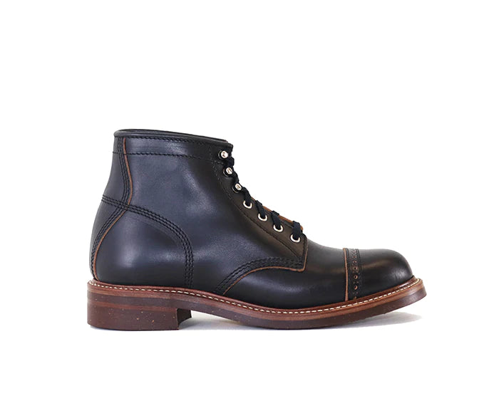 LK-014 Combat Boot Horween CXL Black