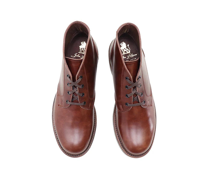 LK-022 The Steadfast Chukka Brown French Calf