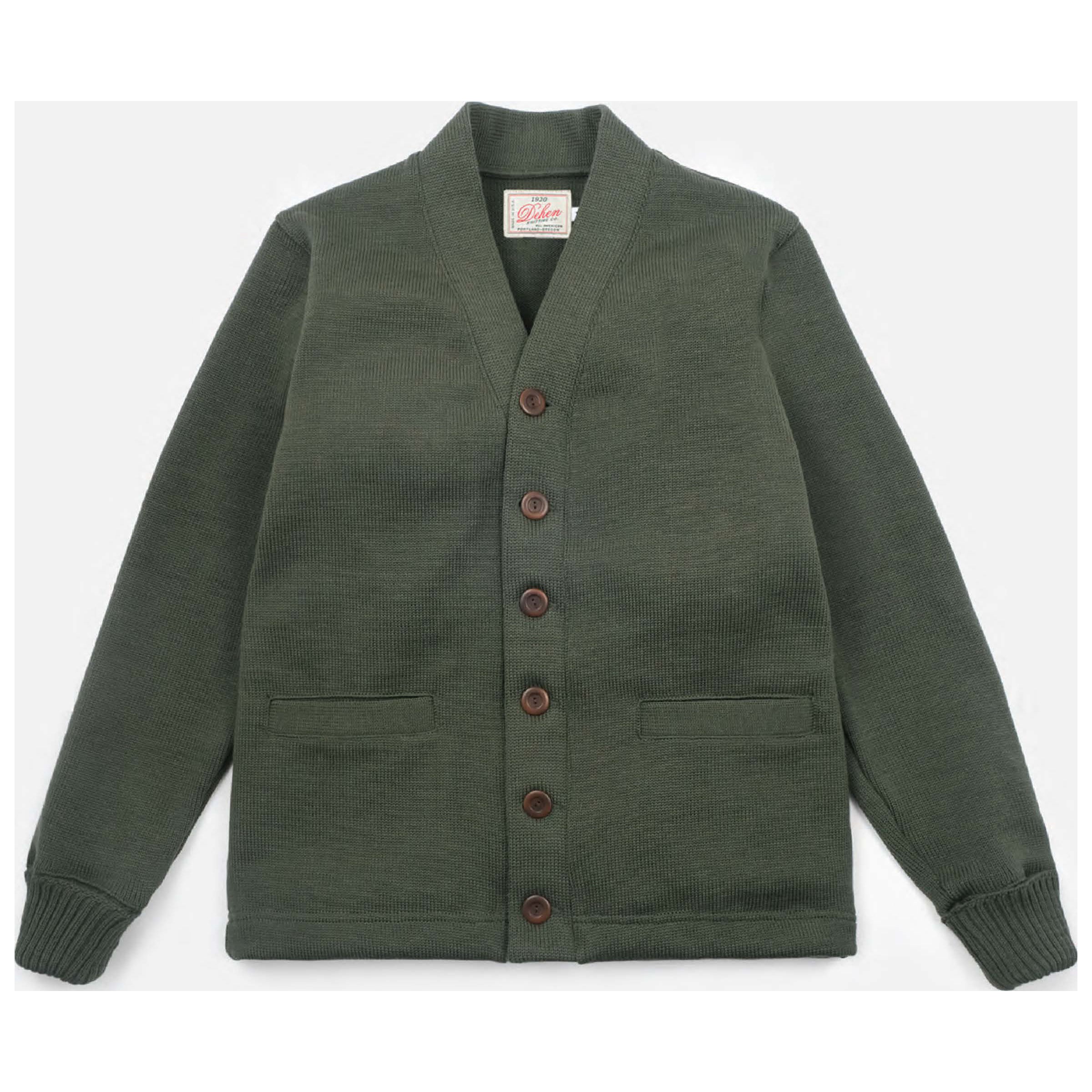 Classic Cardigan Sweater Spruce