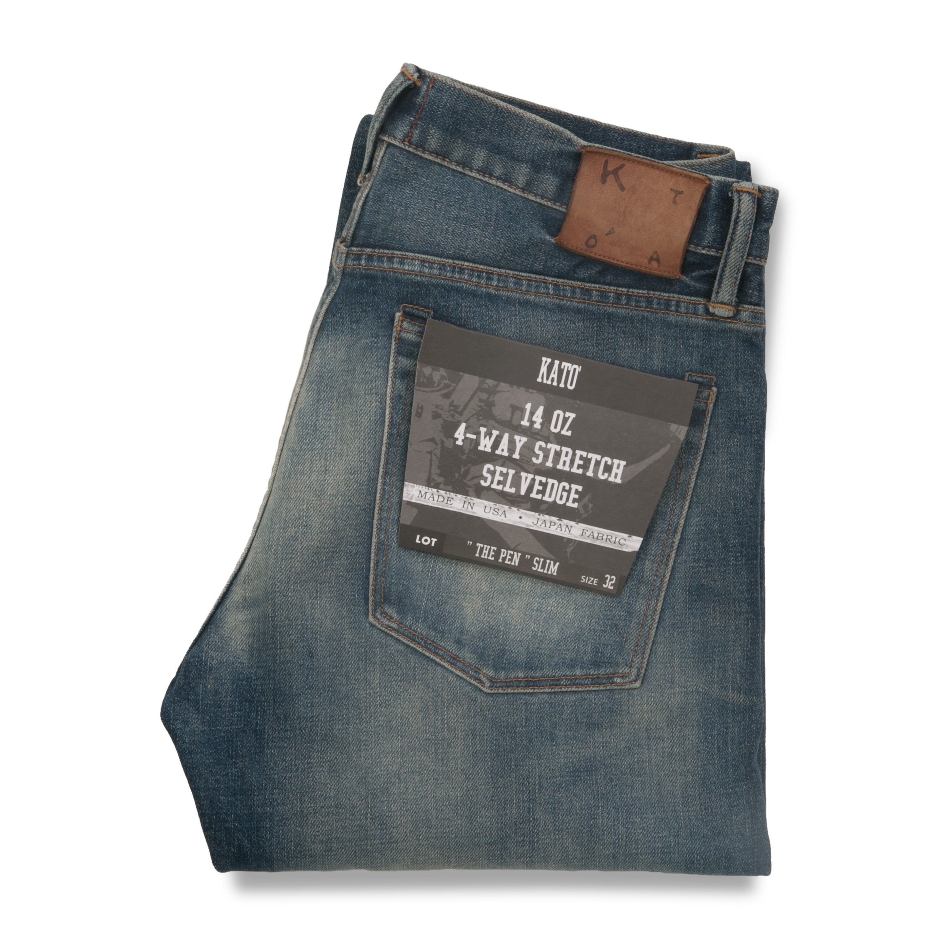 The Pen 14oz Slash Selvedge Denim