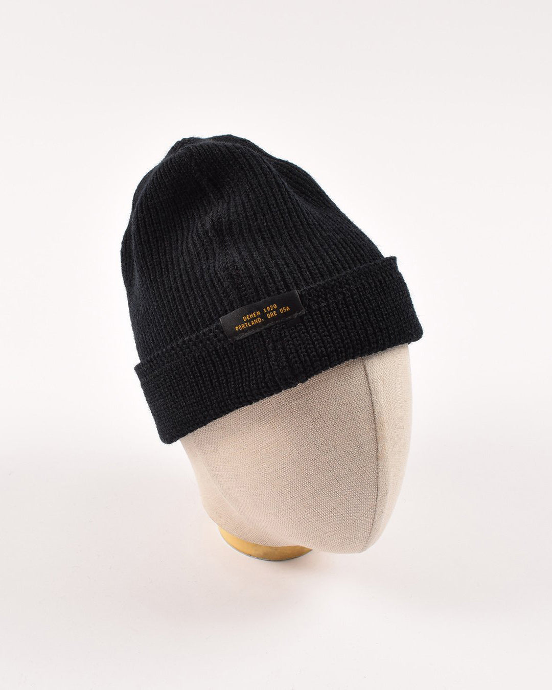Wool Watch Cap Black