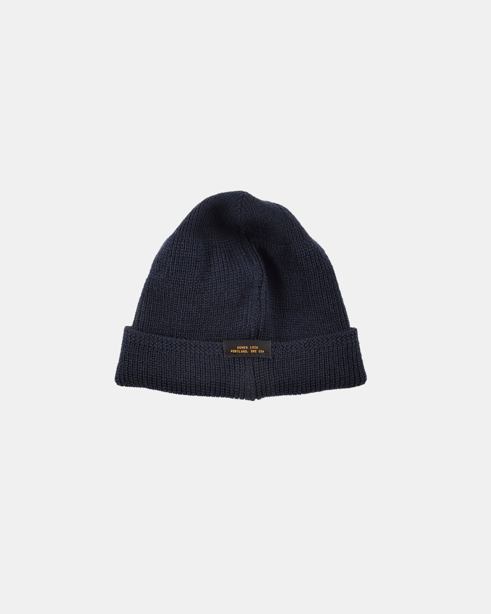 Wool Watch Cap Dark Navy