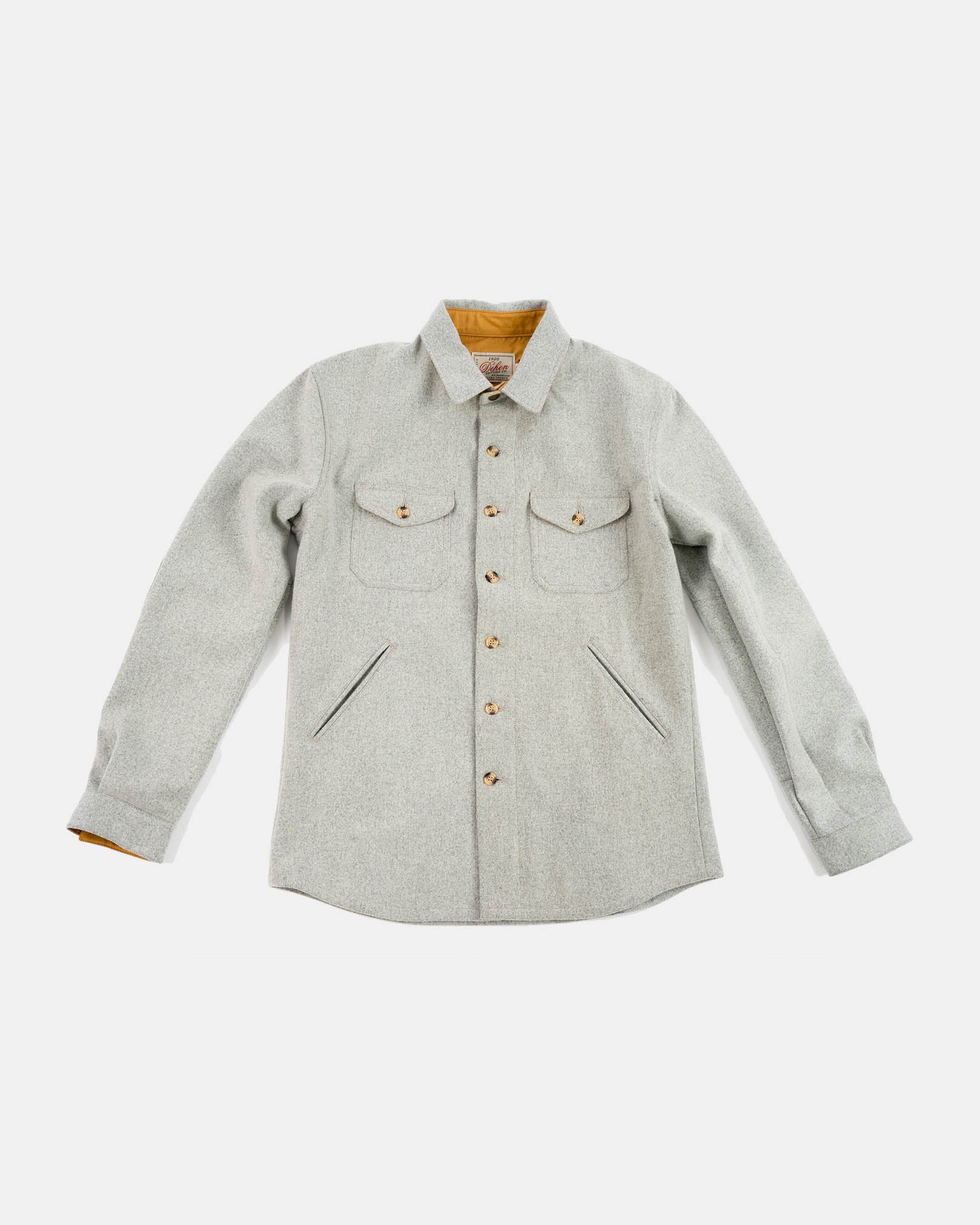 Crissman Overshirt Wool Light Oxford