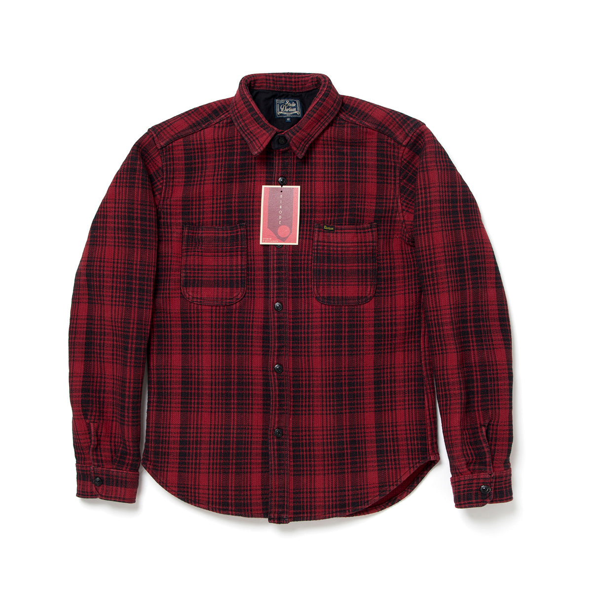 4555 "Hinode" Heavyweight Flannel Cruiser Shirt Jacket