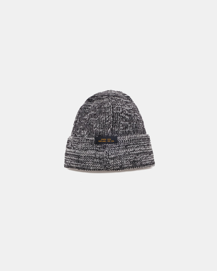 Wool Watch Cap Black/Natural