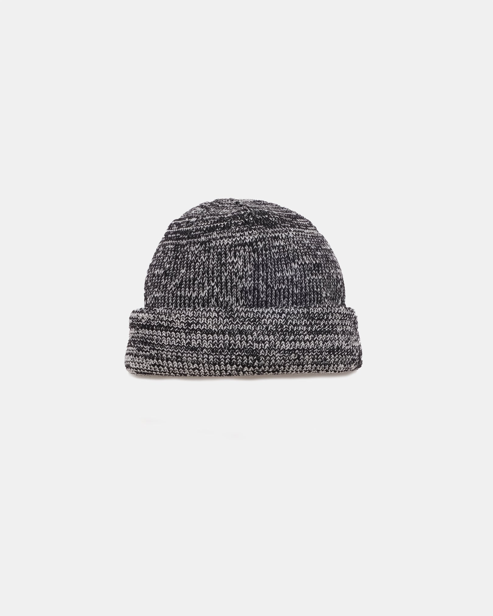 Wool Watch Cap Black/Natural
