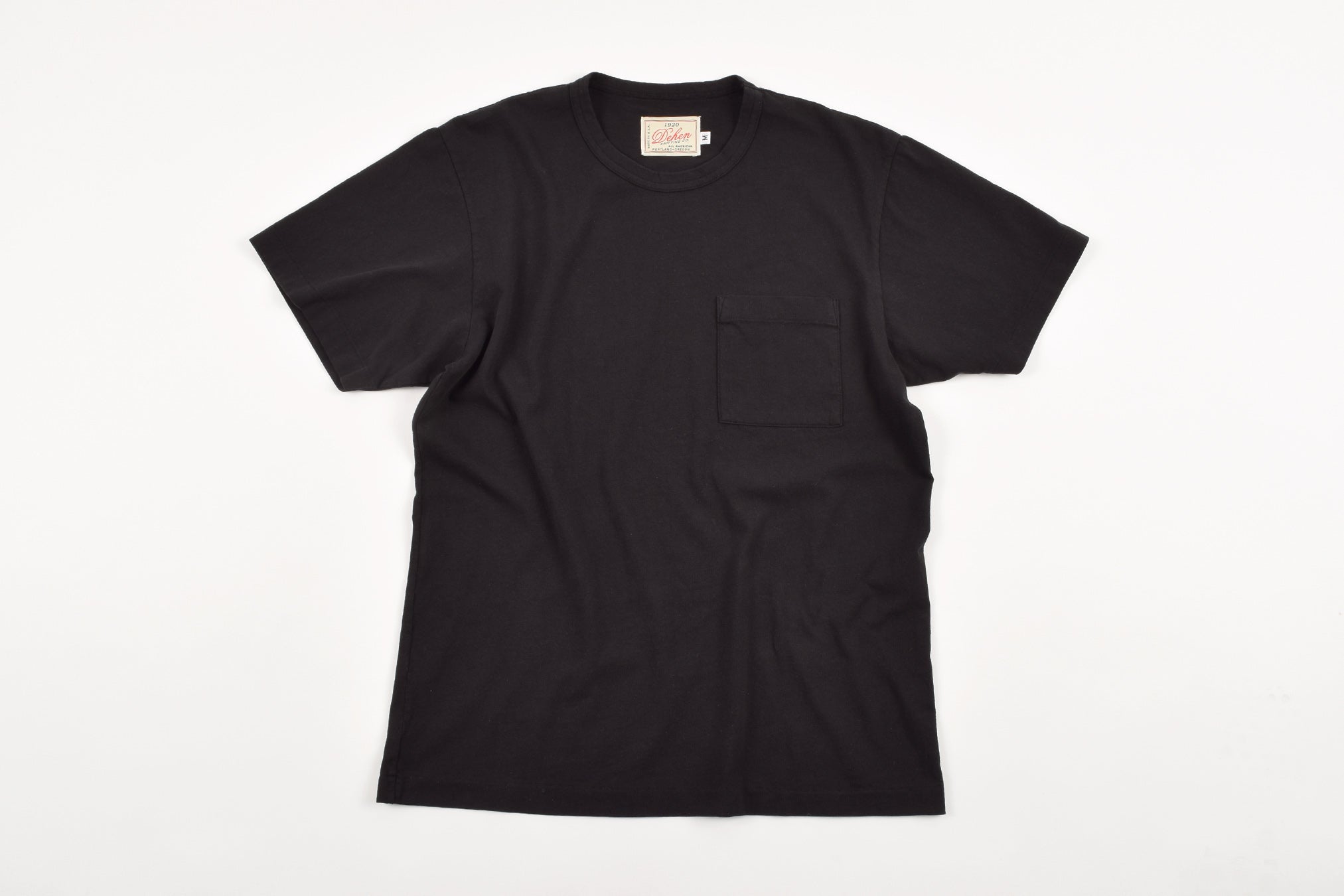 Heavy Duty Pocket Tee Black