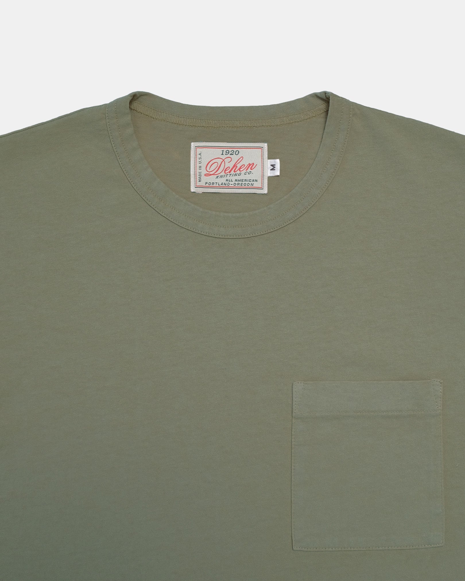 Heavy Duty Long Sleeve Pocket Tee Fatigue