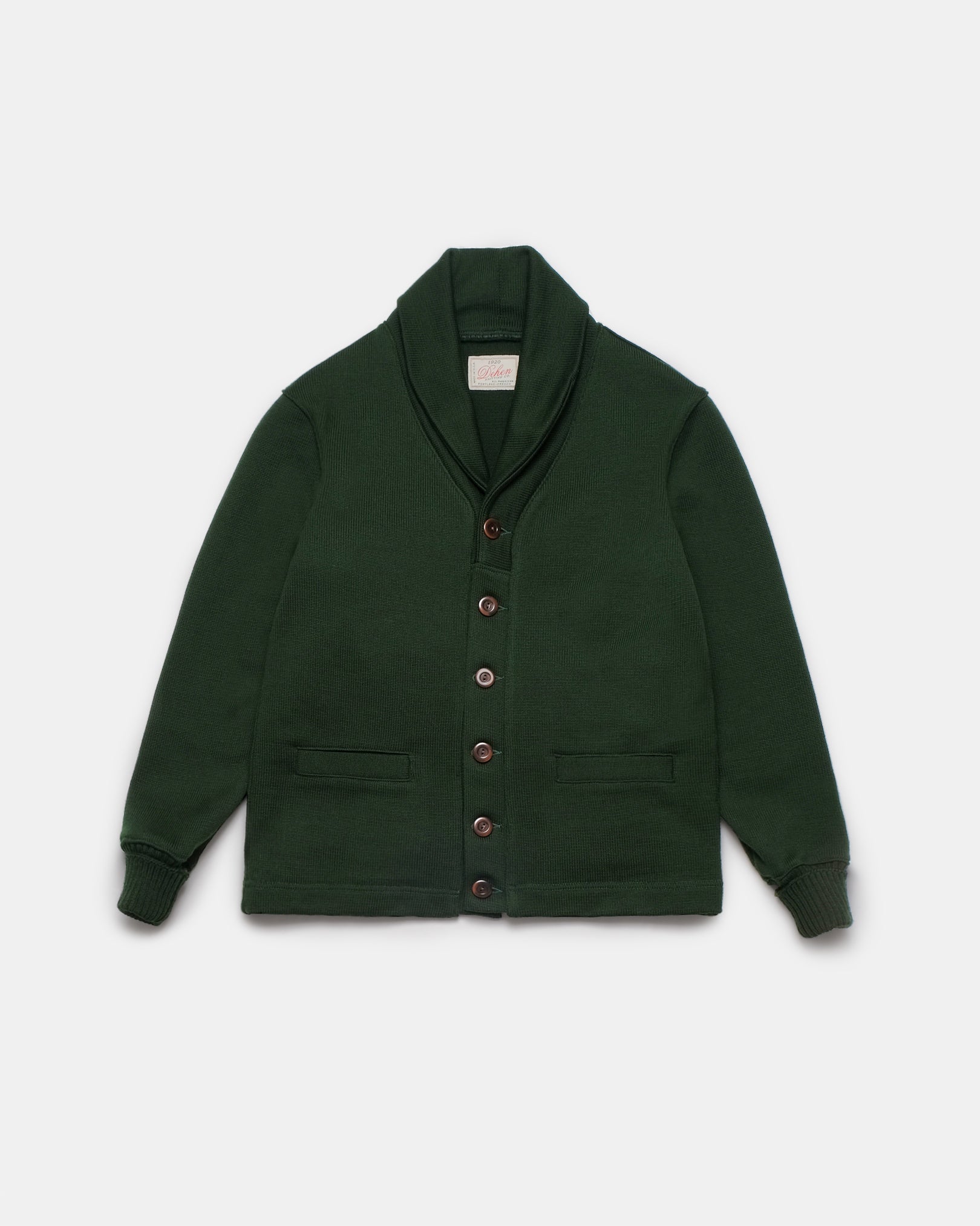 Shawl Sweater Coat Pine