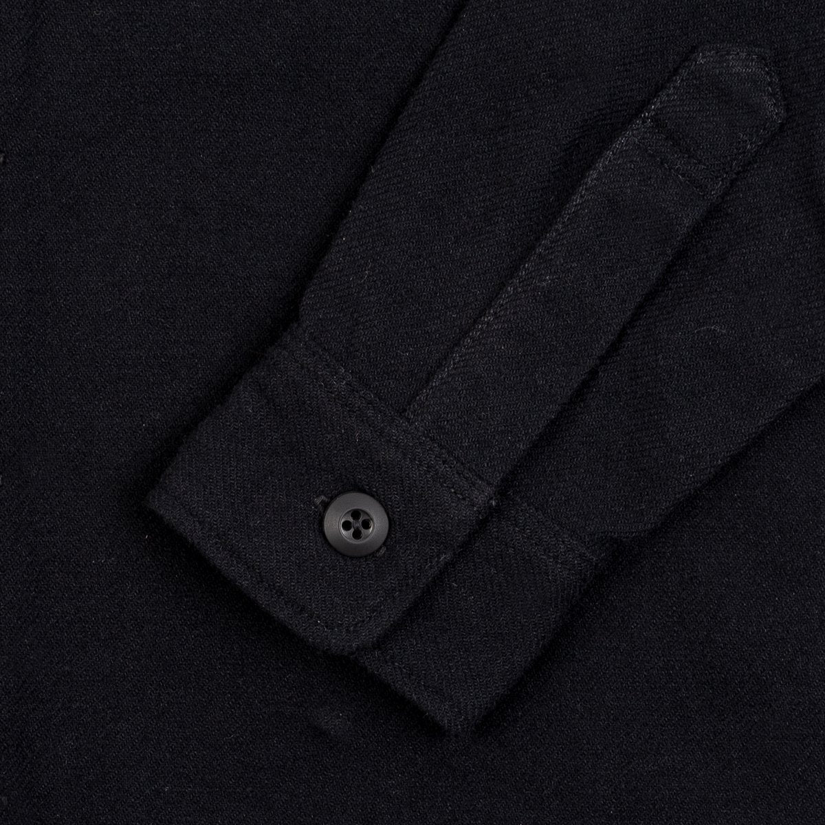 IHSH-346-BLK 10oz Recycled Nylon Mechanic Work Shirt Black