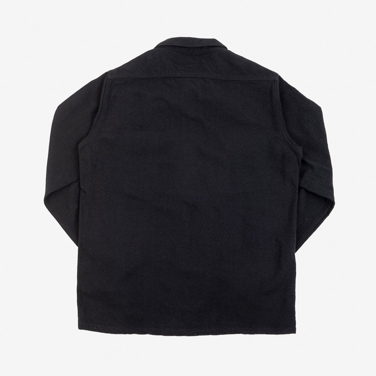IHSH-346-BLK 10oz Recycled Nylon Mechanic Work Shirt Black