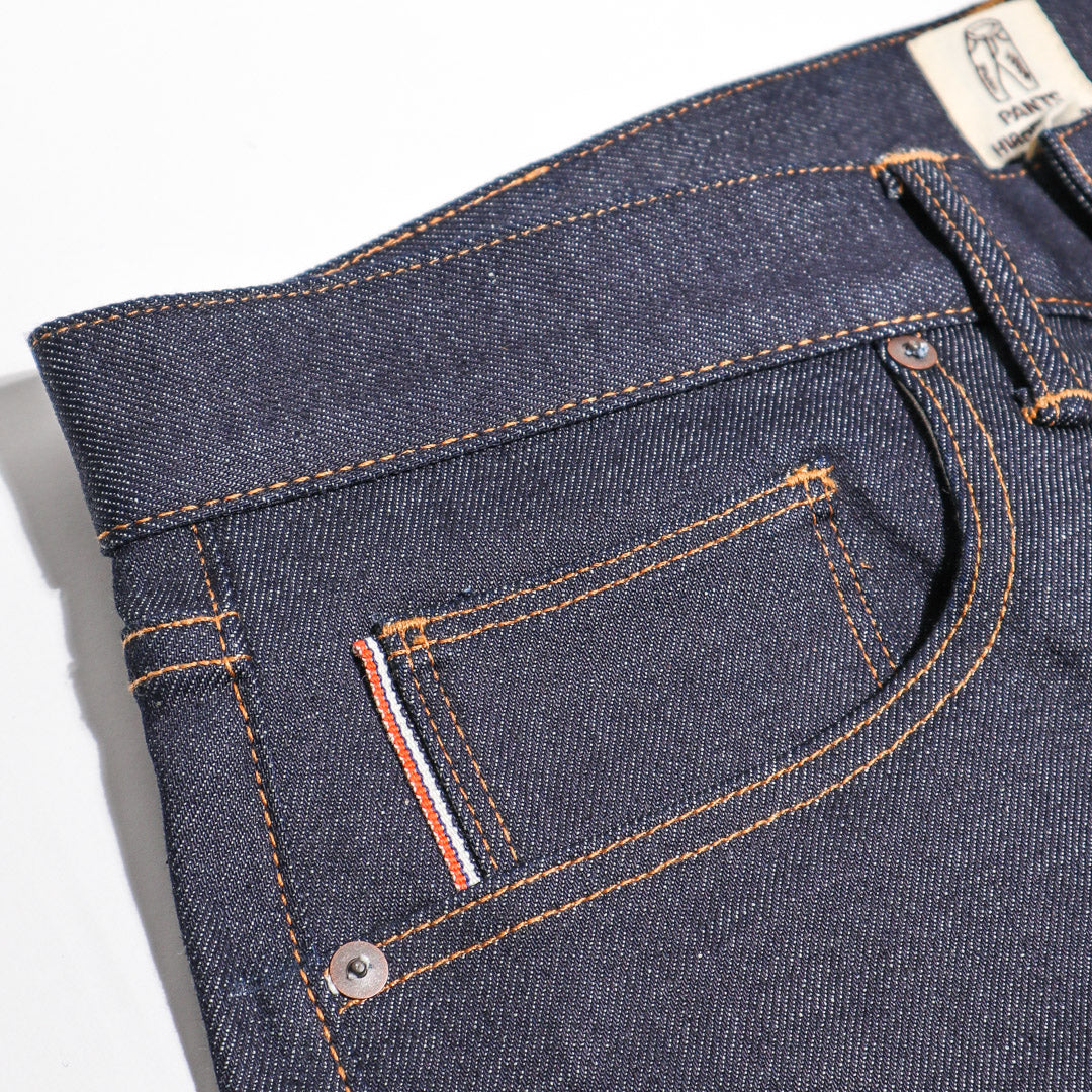 The Scissors 14oz Raw Indigo Selvedge Denim