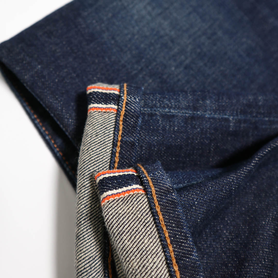 The Pen 14oz Jett Selvedge Denim