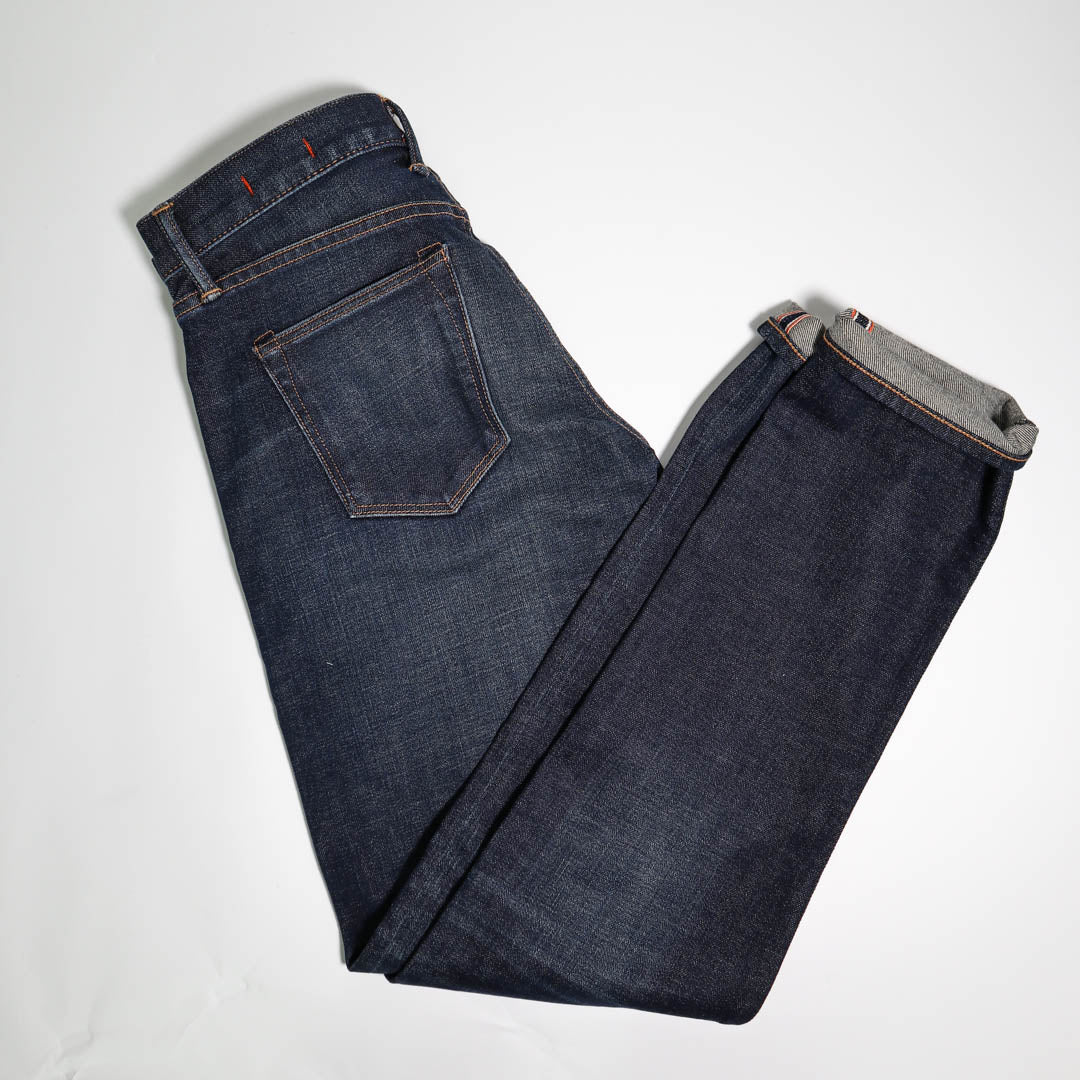 The Pen 14oz Jett Selvedge Denim