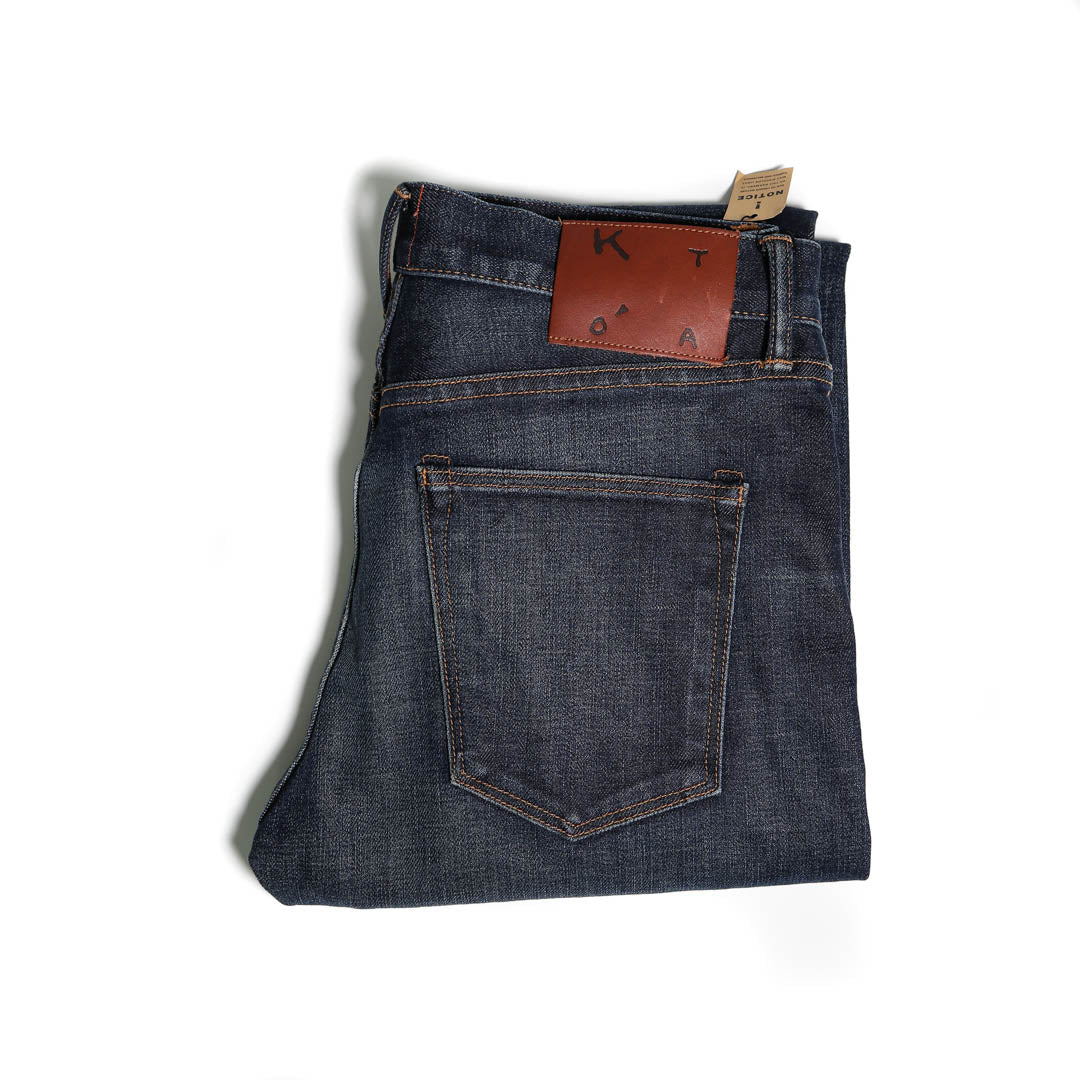 The Scissors 14oz Jett Selvedge Denim