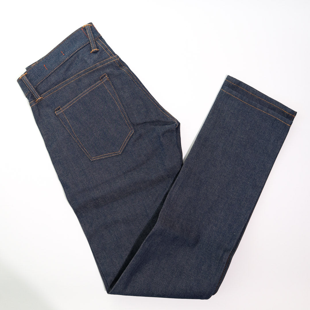 The Pen Slim 12.5oz Natural Slub Indigo Raw