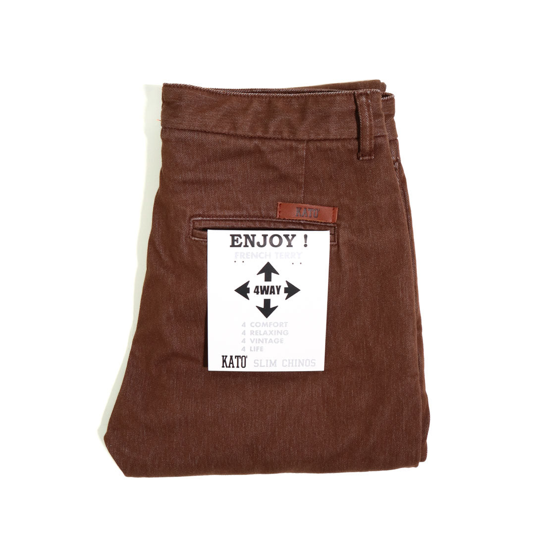 The Axe Chino Denit Brown