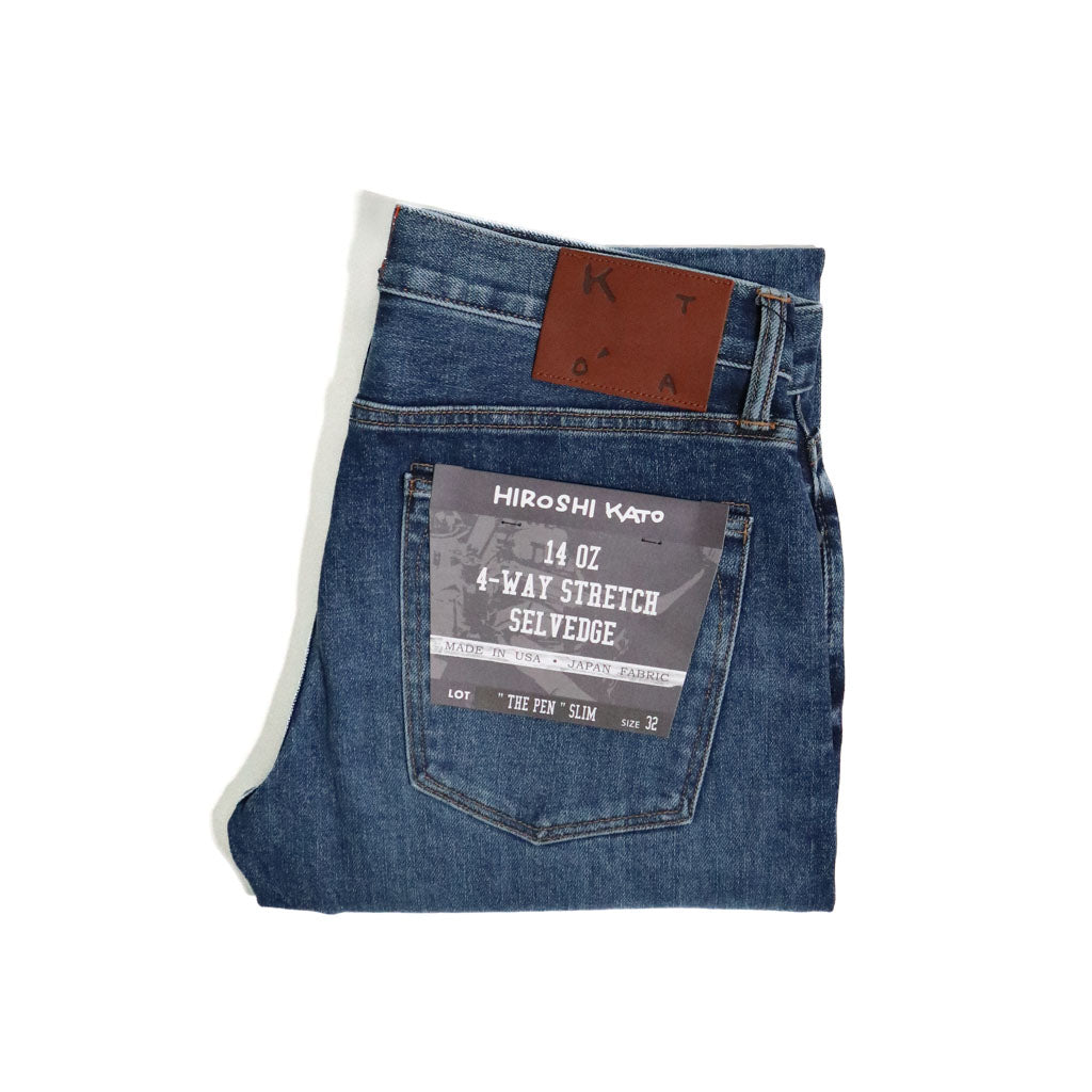 The Pen 14oz Mani Selvedge Denim