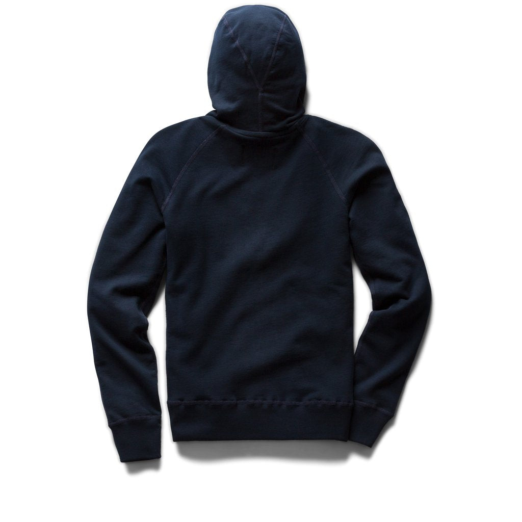 Lightweight Terry Pullover Hoodie Navy