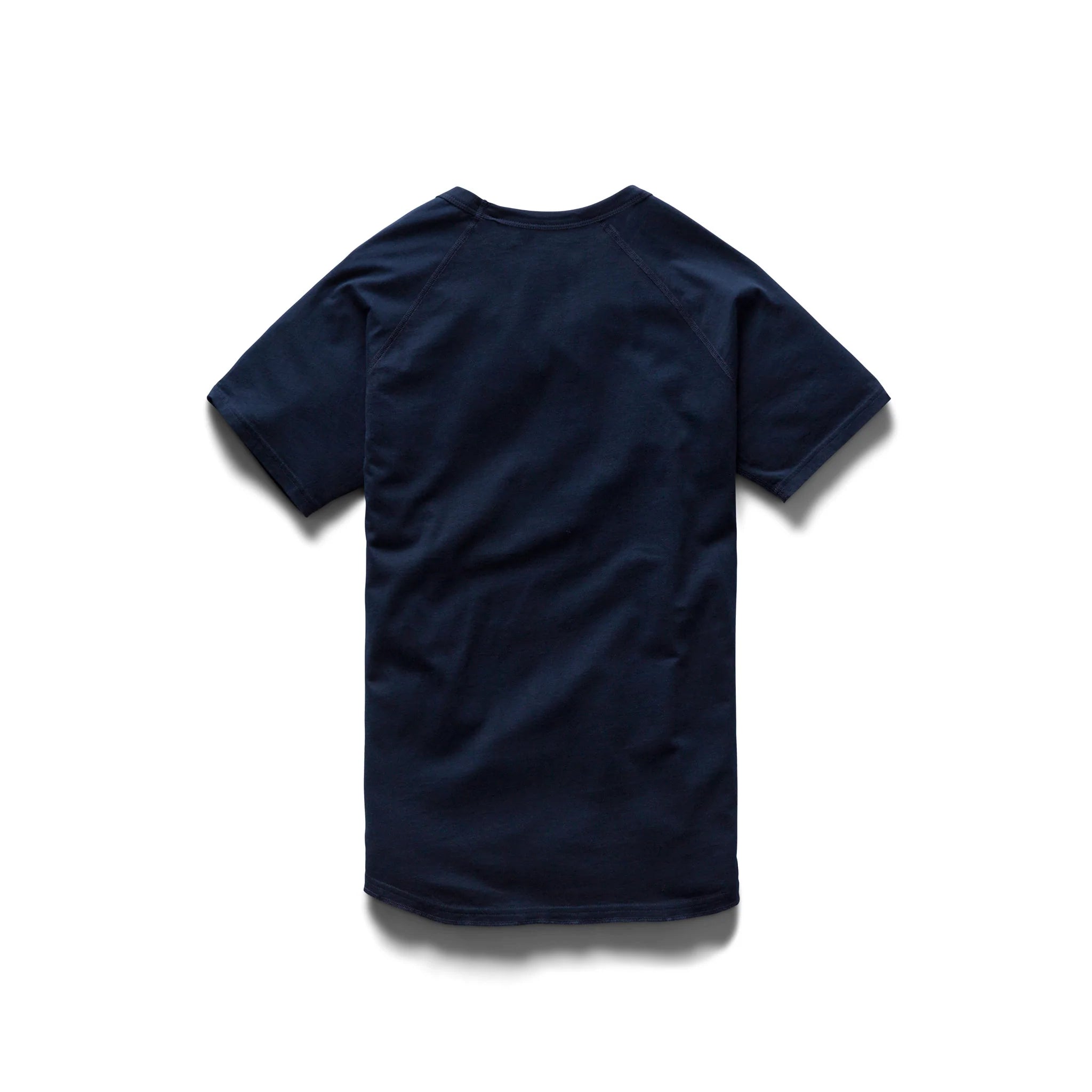 Cotton Jersey Raglan T-Shirt Navy