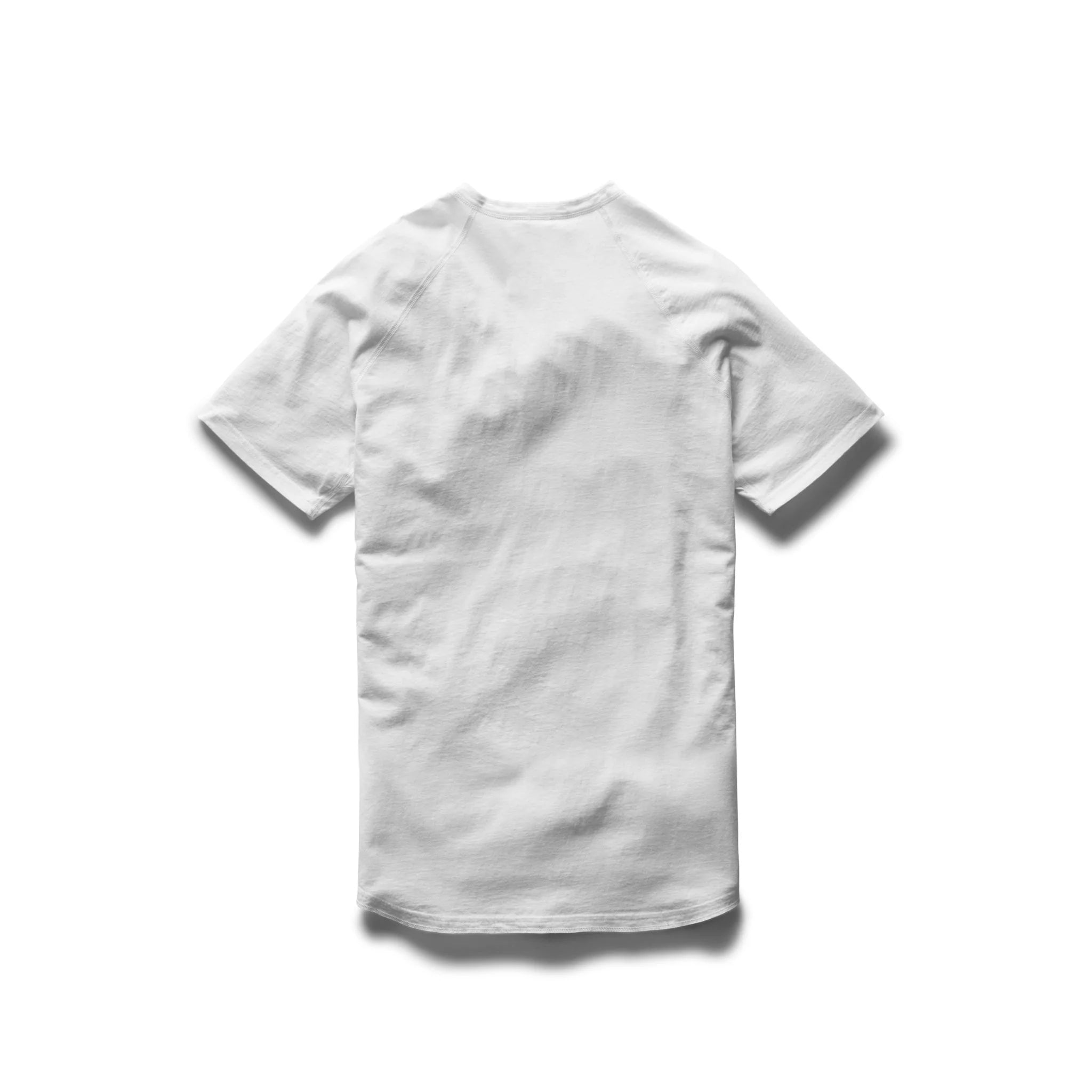 Cotton Jersey Raglan T-Shirt White