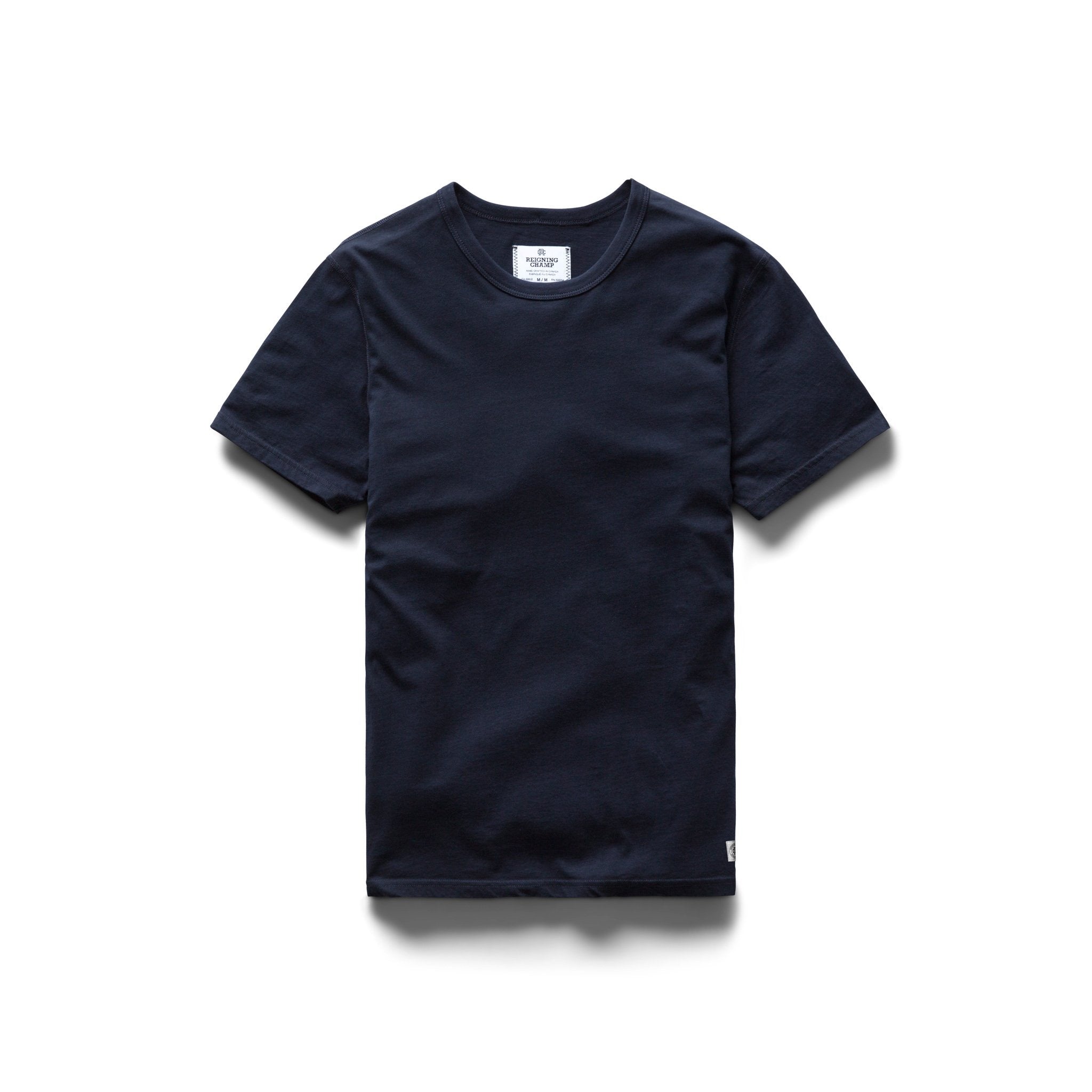 Cotton Jersey T-Shirt Navy