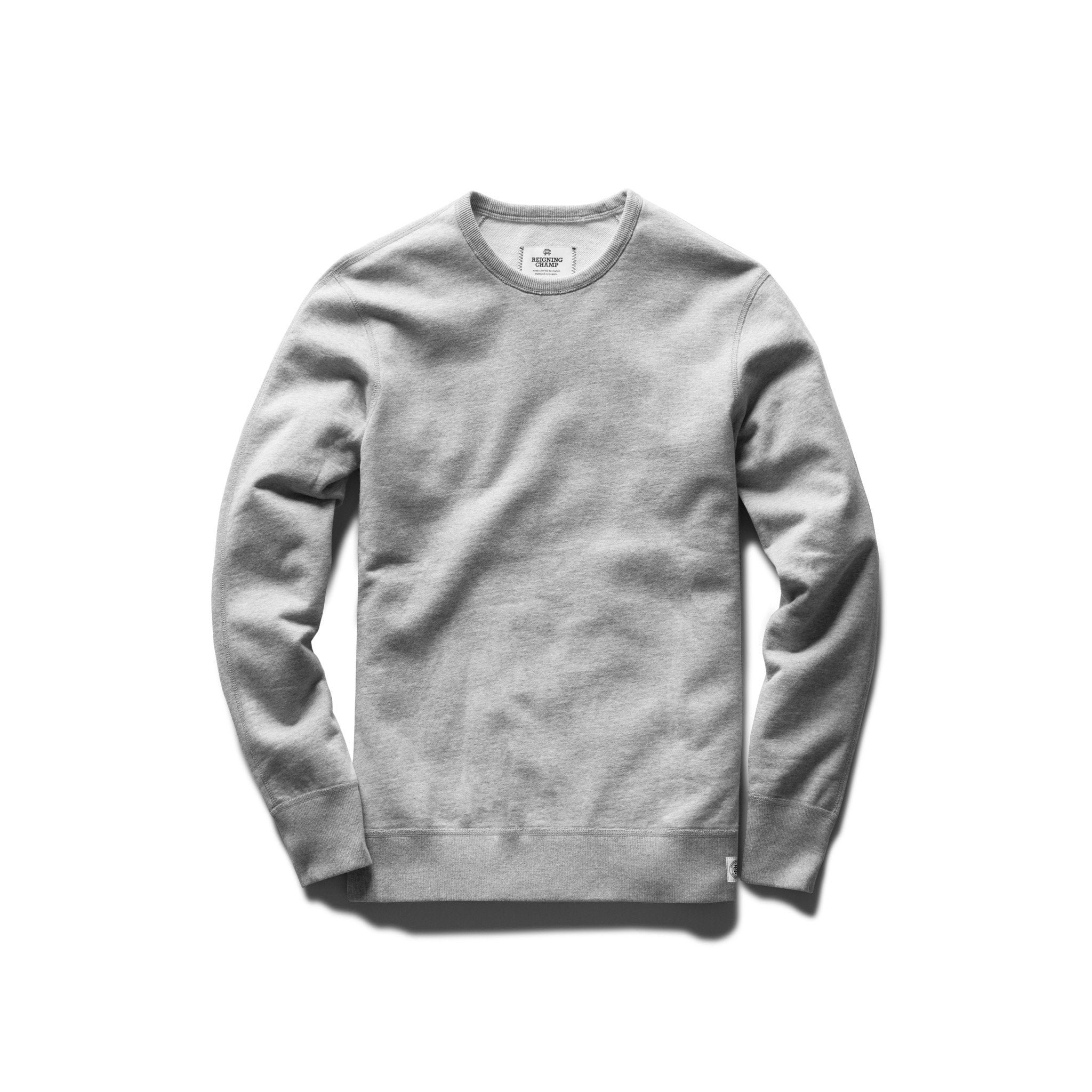 Midweight Terry Crewneck Heather Grey