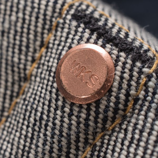 IH-634S-142 14oz Selvedge Denim Straight Cut Indigo