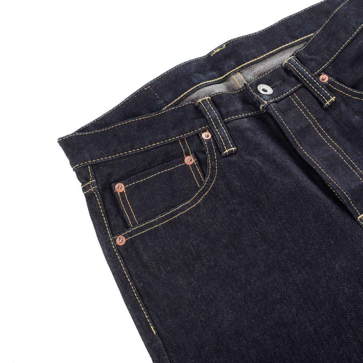 IH-666S-142 14oz Selvedge Denim Slim Straight Indigo
