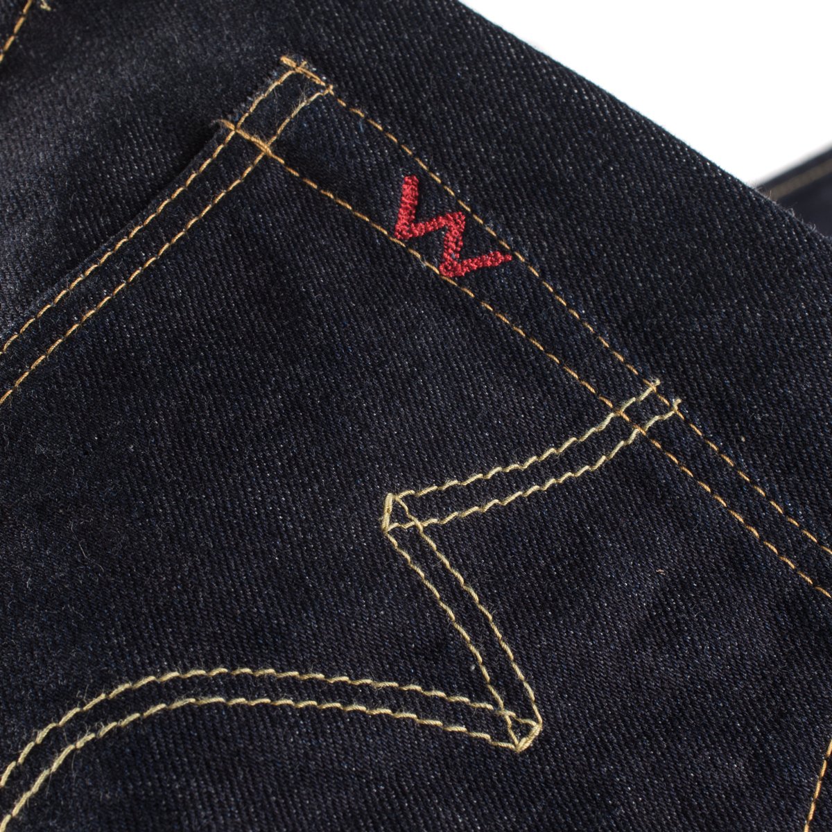 IH-666S-142 14oz Selvedge Denim Slim Straight Indigo