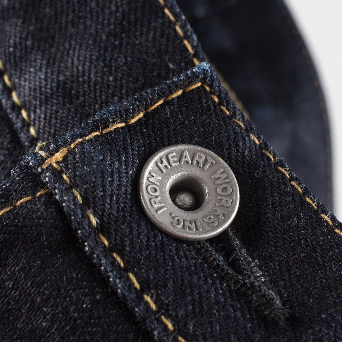 IH-666S-142 14oz Selvedge Denim Slim Straight Indigo