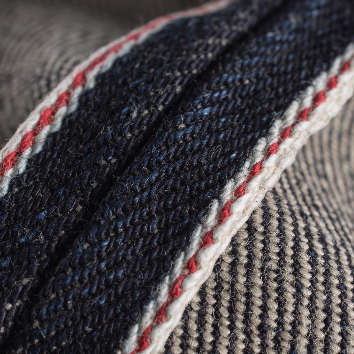 IH-666S-142 14oz Selvedge Denim Slim Straight Indigo