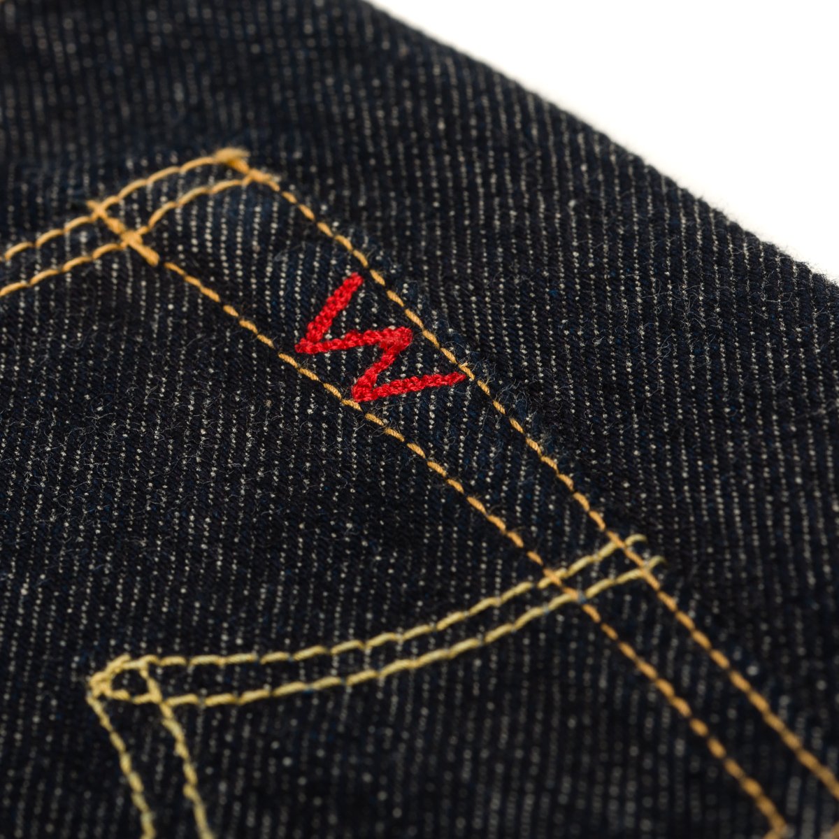 IH-666S-21 21oz Selvedge Denim Slim Straight Indigo