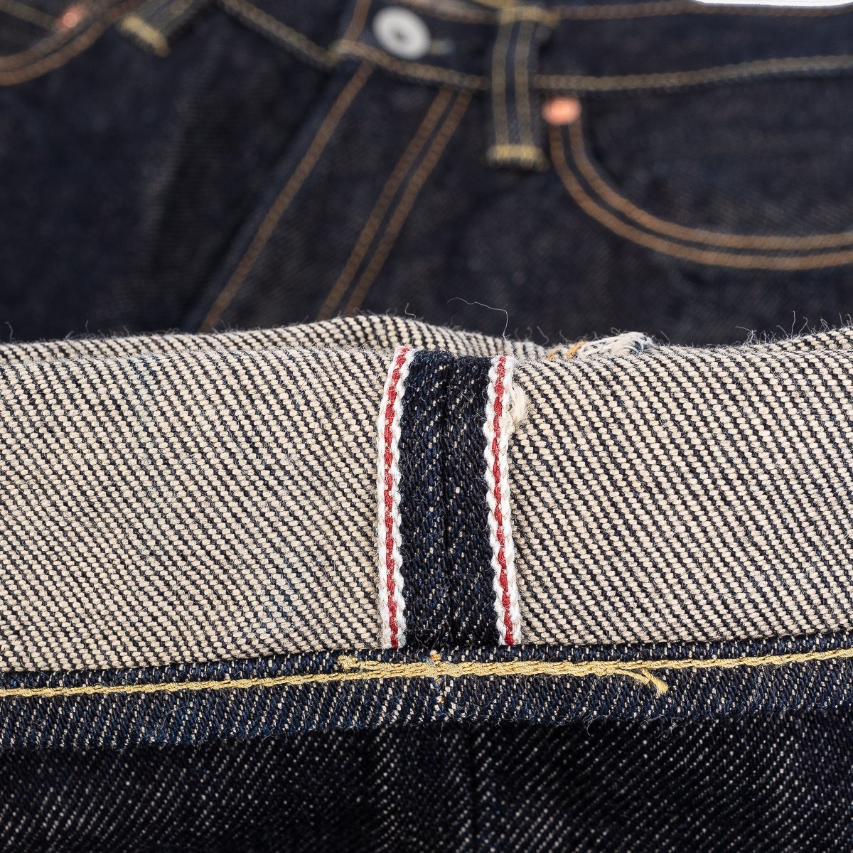 IH-888S-21 21oz Selvedge Denim Relaxed Taper Indigo