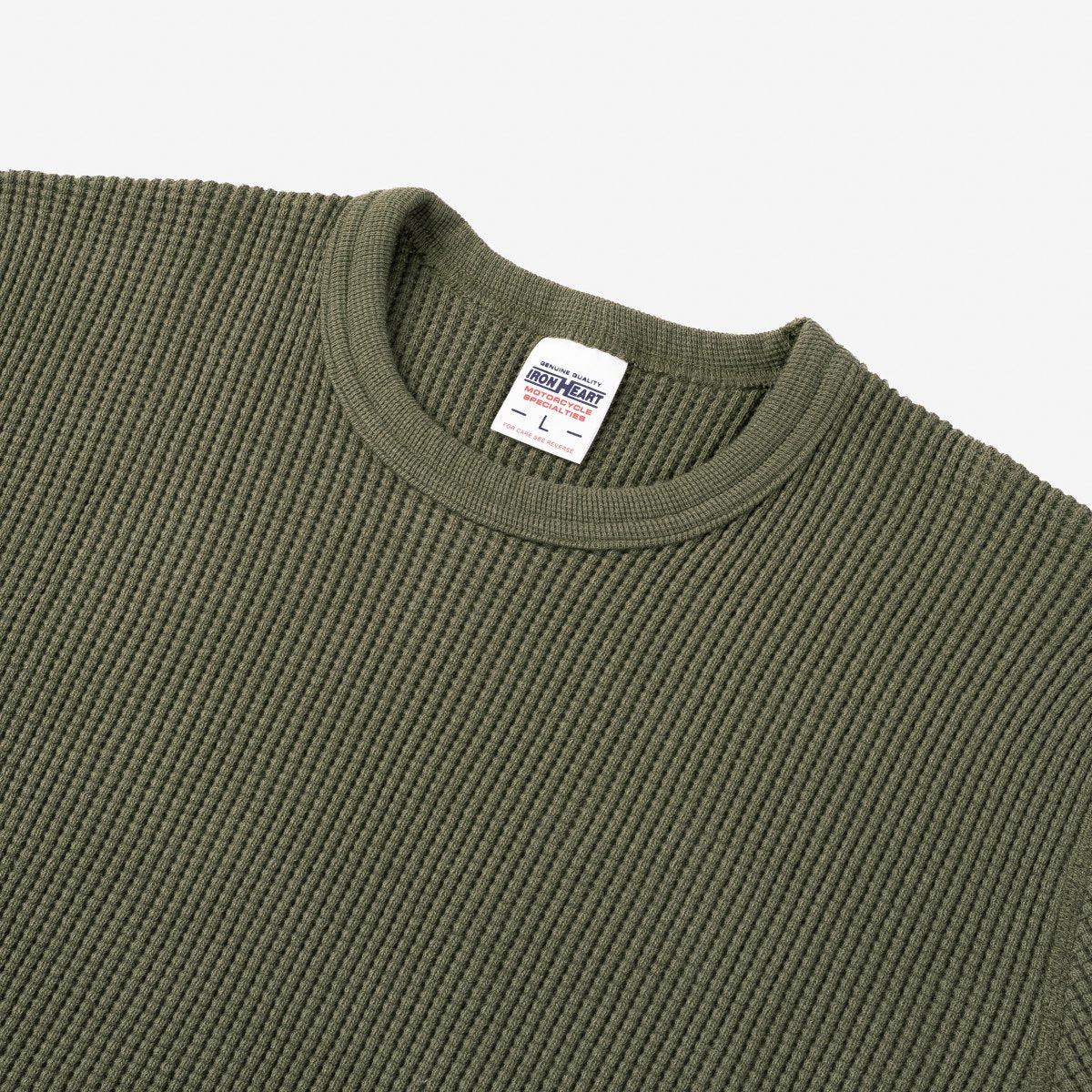 IHTL-1301-OLV Long Sleeve Thermal Crew Neck Olive